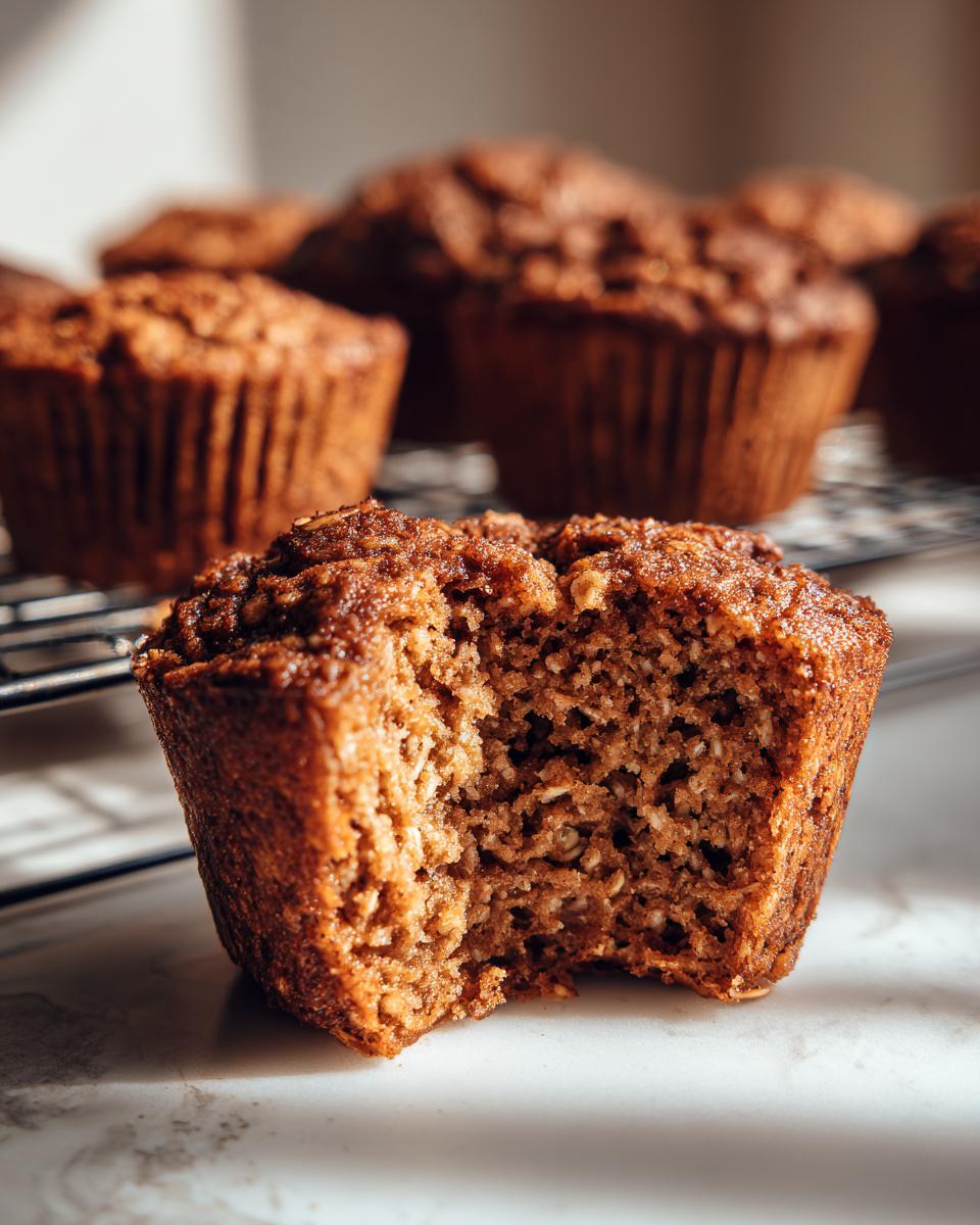 Gingerbread Baked Oatmeal Cups - detail 1