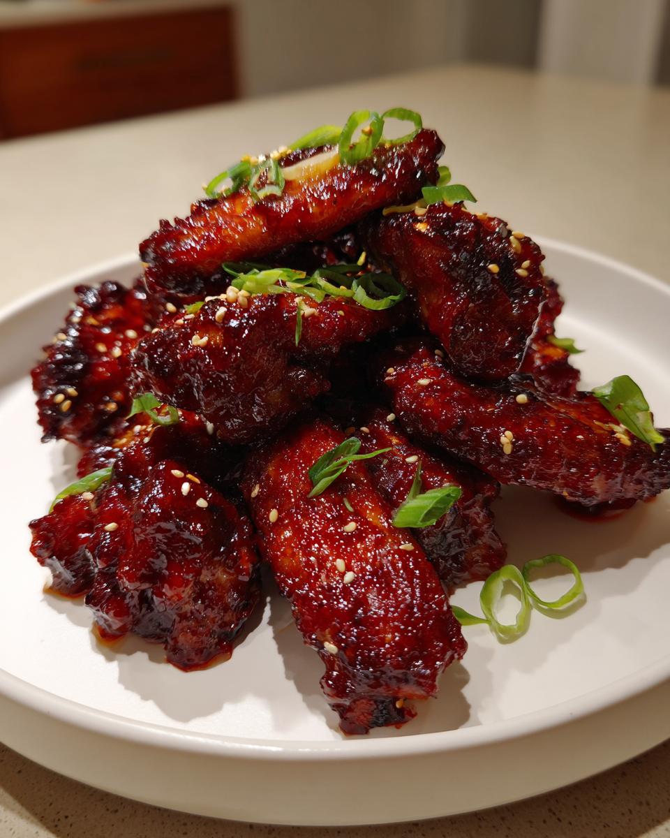 Gochujang Caramelized Chicken Wings​ - detail 1