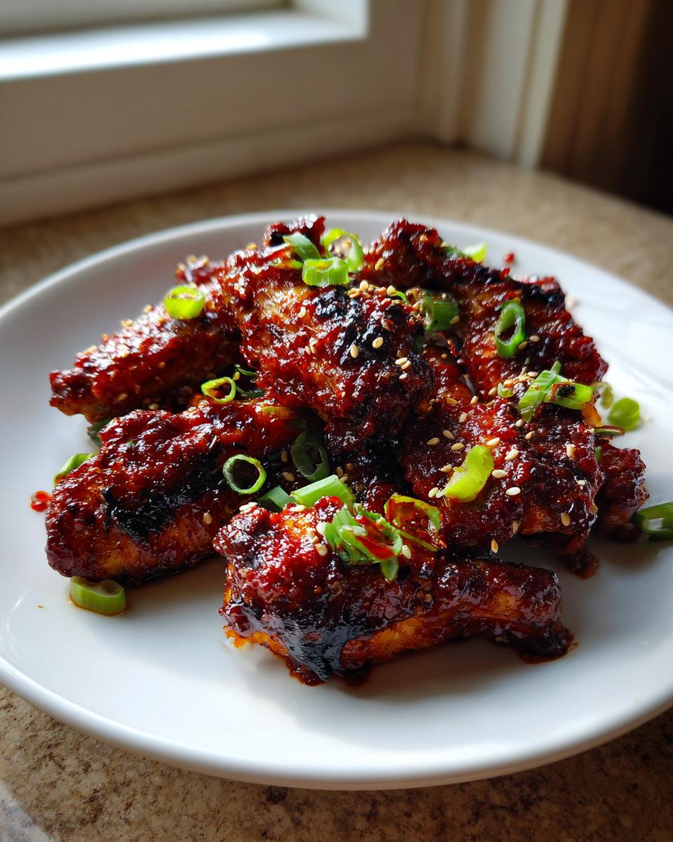 Gochujang Caramelized Chicken Wings​ - detail 2