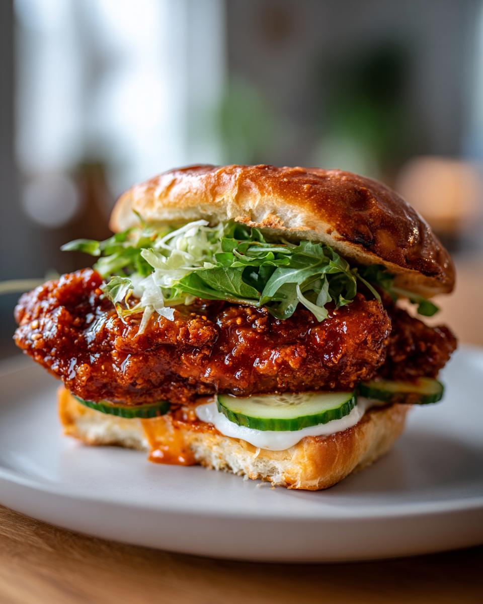 Gochujang Mayo Chicken Sandwich​ - detail 2