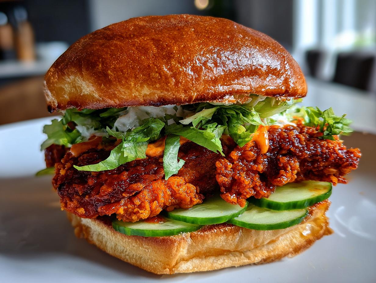 Stunning Gochujang Mayo Chicken Sandwich in 5 Steps