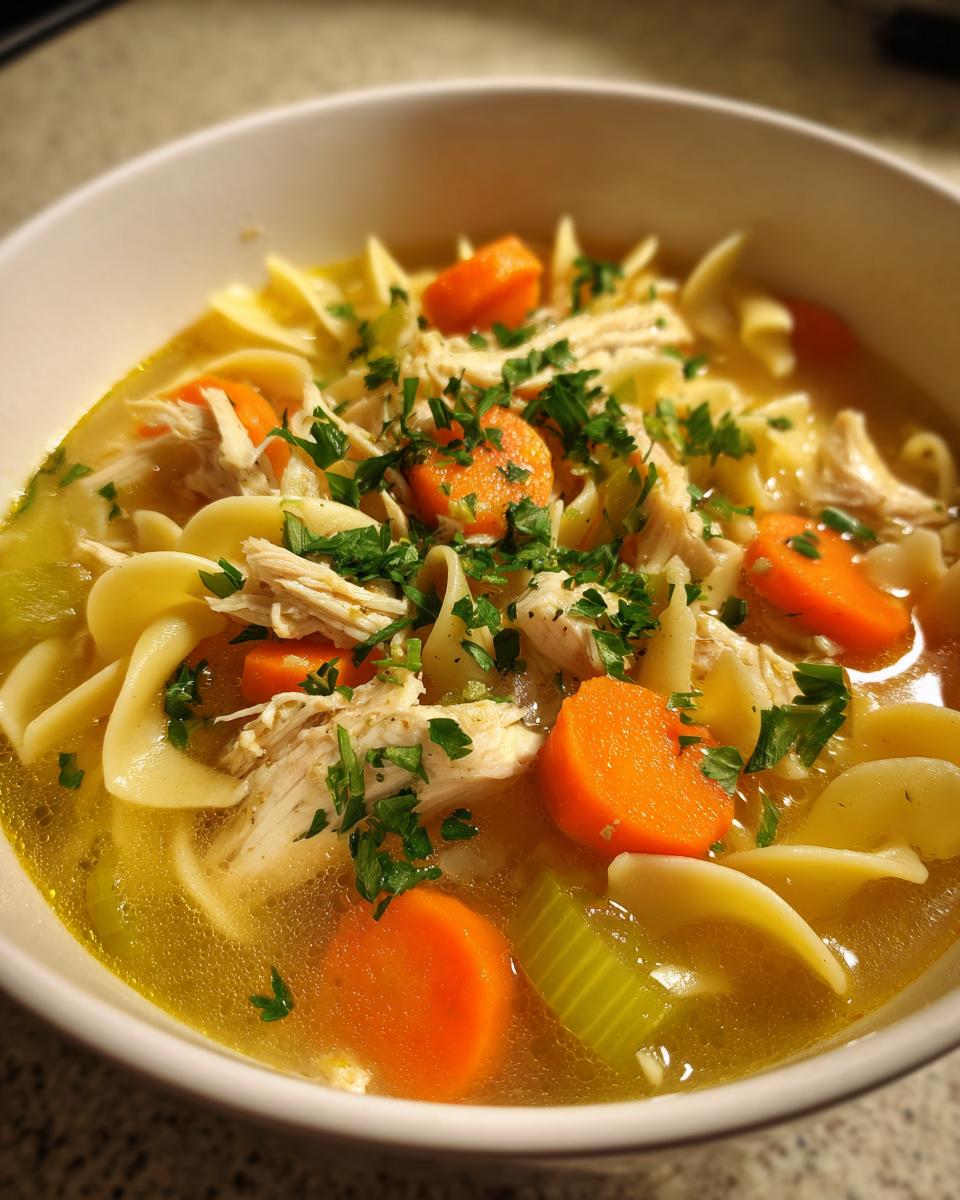 Grandma's Secret Chicken Noodle Soup Recipe - detail 1
