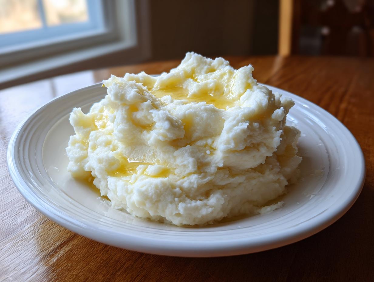 Amazing 3 Grandma’s Secret Creamy Garlic Butter Mashed Potatoes