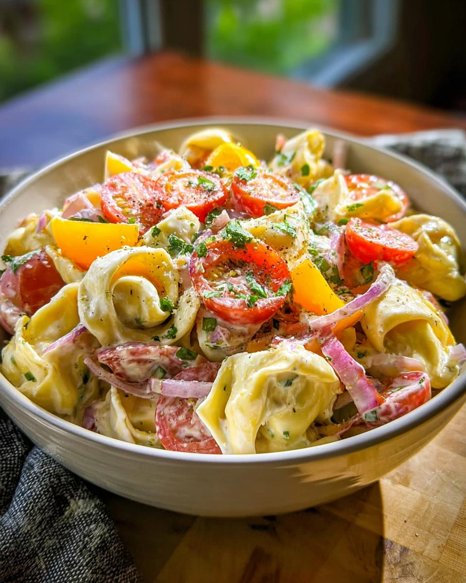 Grinder Tortellini Salad - detail 2