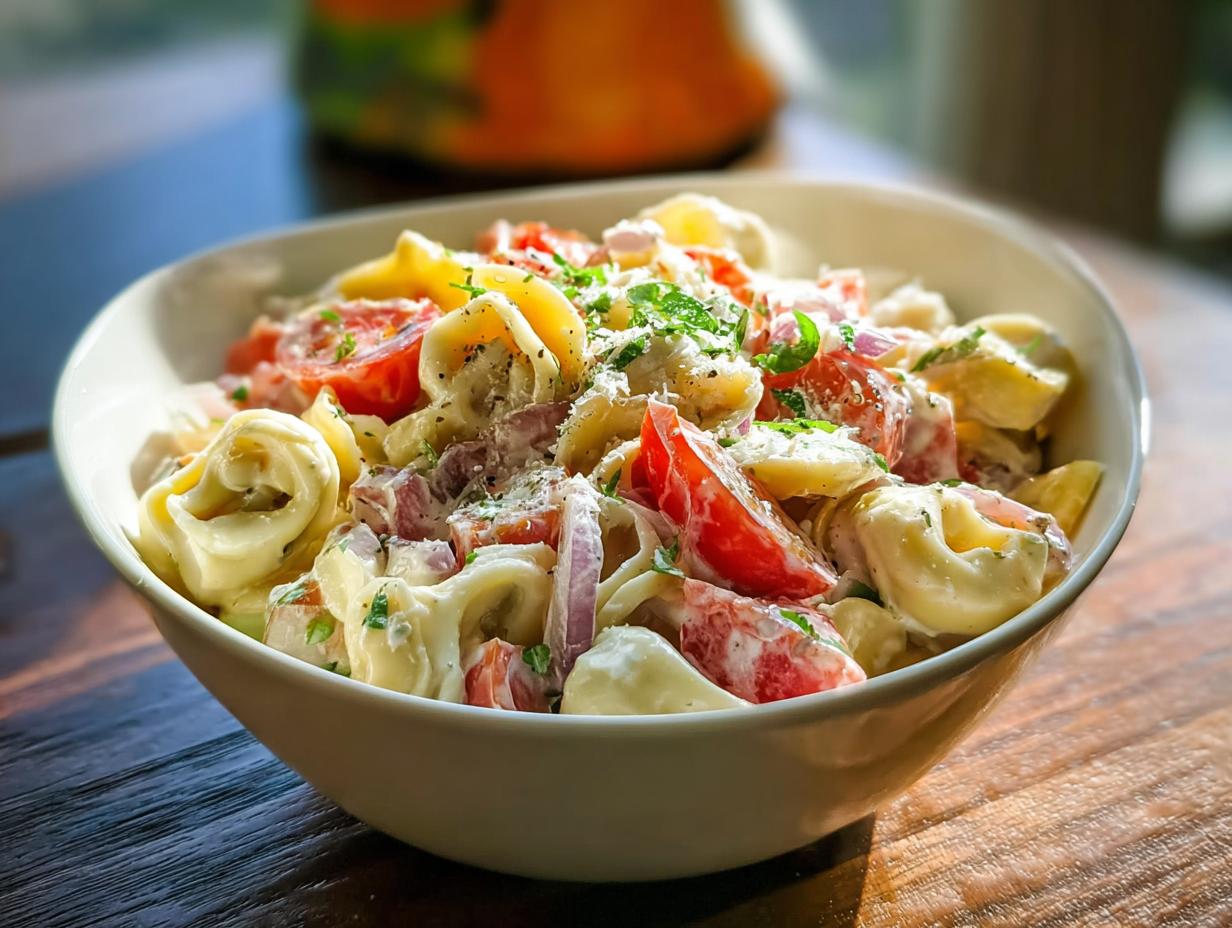 Amazing Grinder Tortellini Salad in 6 Steps