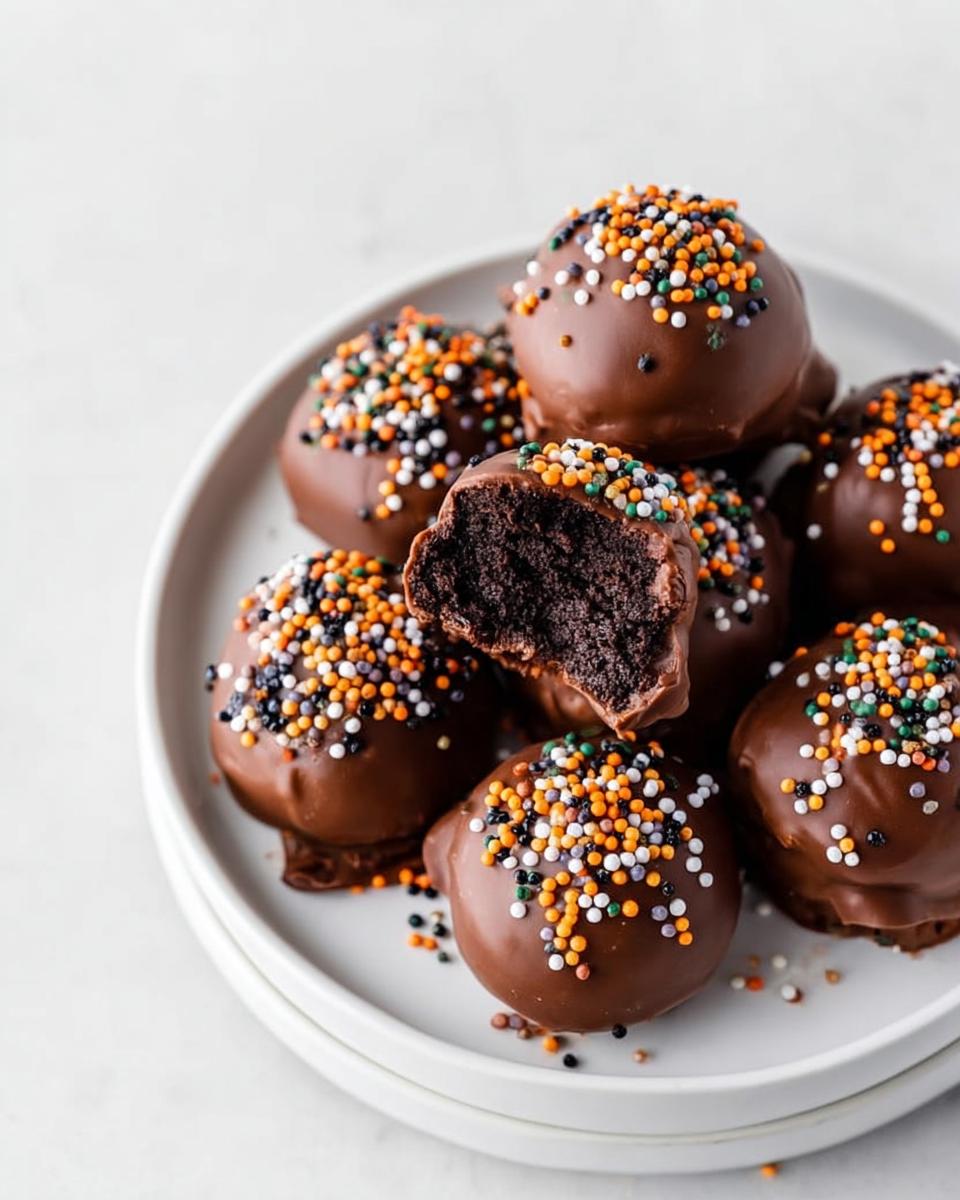 Halloween Oreo Balls - detail 1
