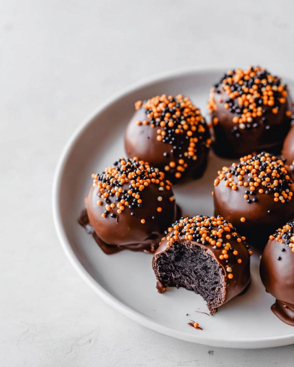 Halloween Oreo Balls - detail 2