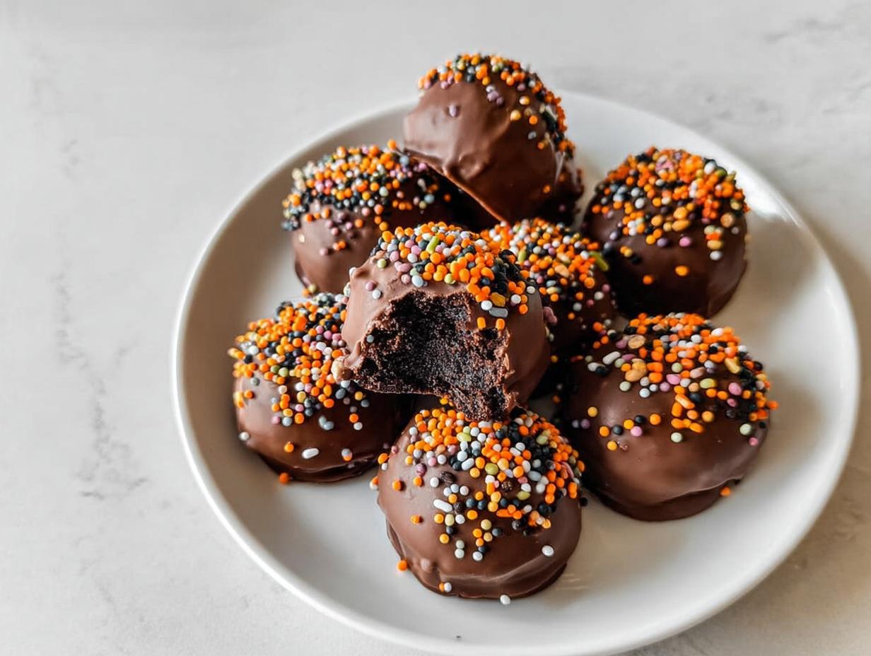 Halloween Oreo Balls: 100 Easy Spooky Treats