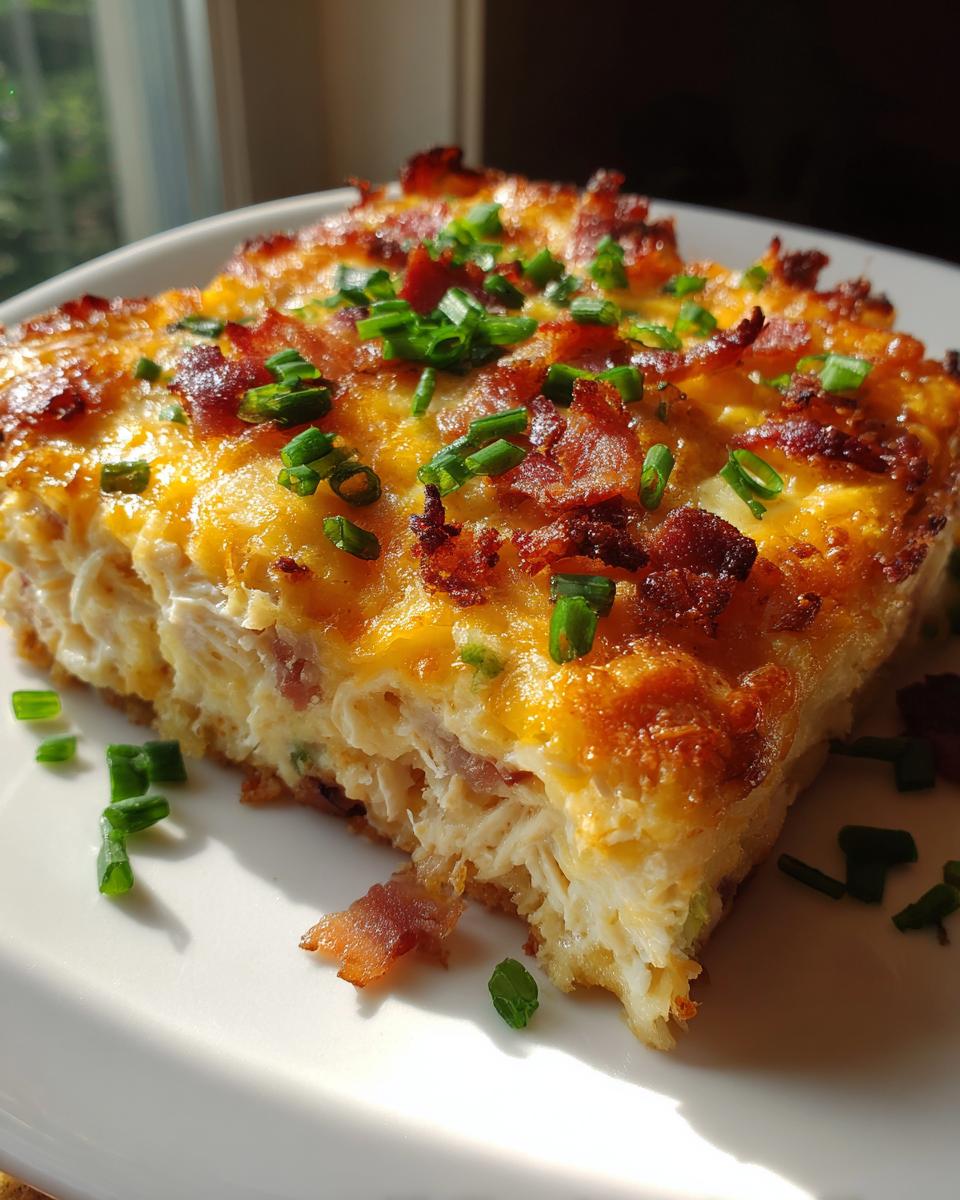 High Protein Crack Chicken Casserole (Keto) 40g 4 High Protein Crack Chicken Casserole (Keto) - detail 1