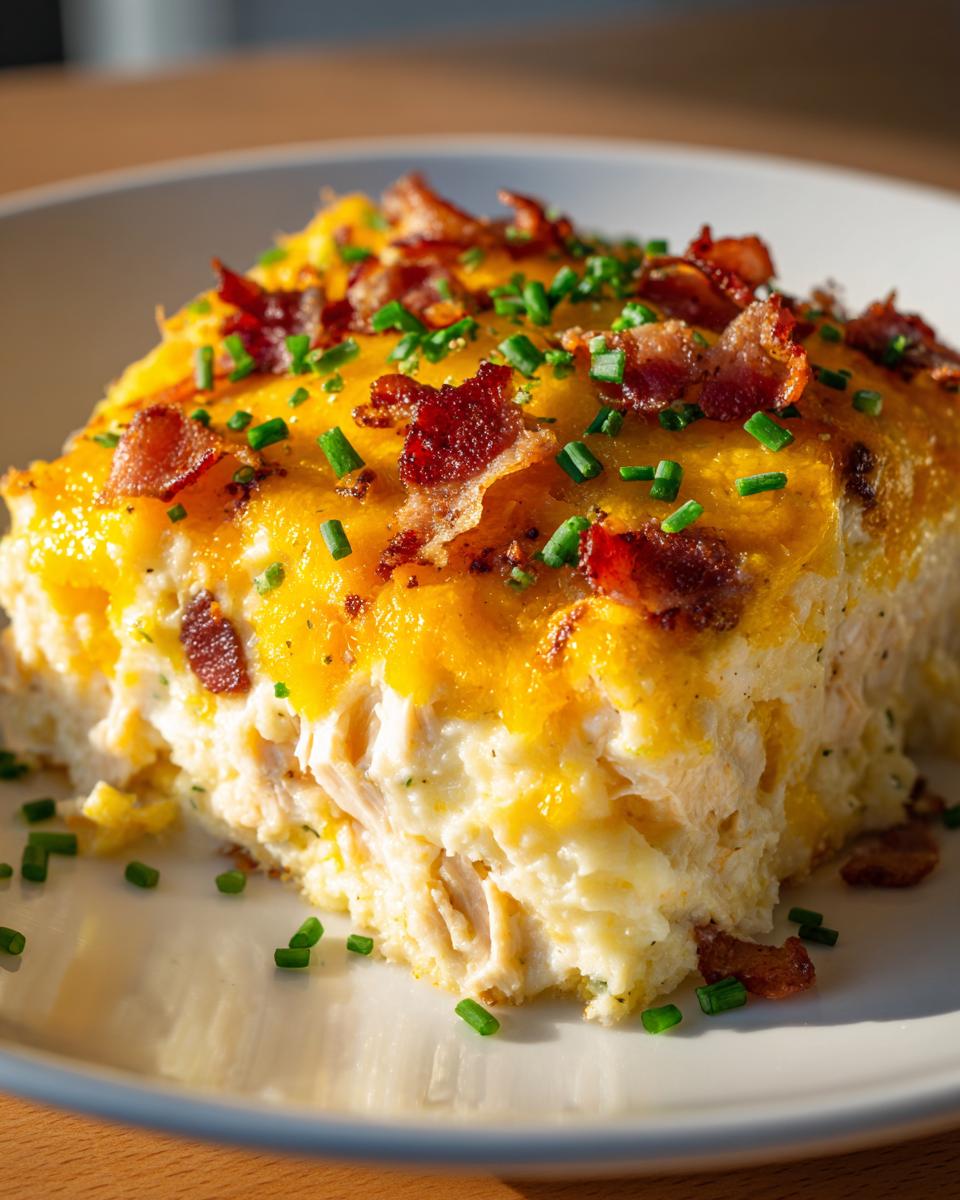 High Protein Crack Chicken Casserole (Keto) 40g 5 High Protein Crack Chicken Casserole (Keto) - detail 2