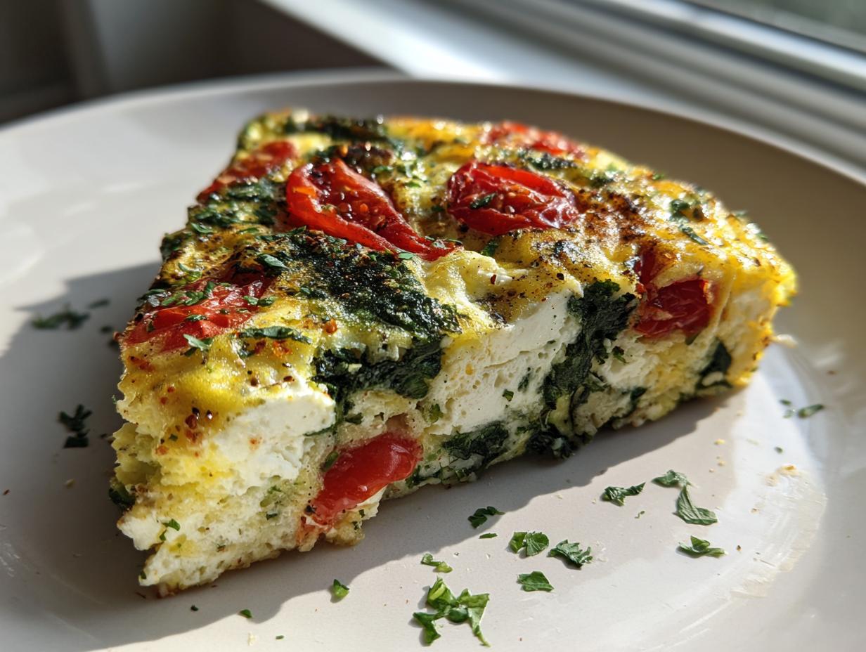 Easy High-Protein Egg White Frittata 4 Ways