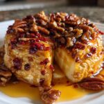 Holiday Baked Brie With Hot Honey And Pecans