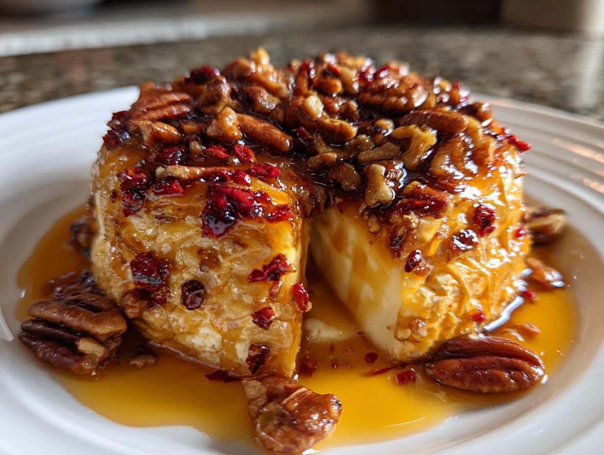 Holiday Baked Brie With Hot Honey 4 Ways