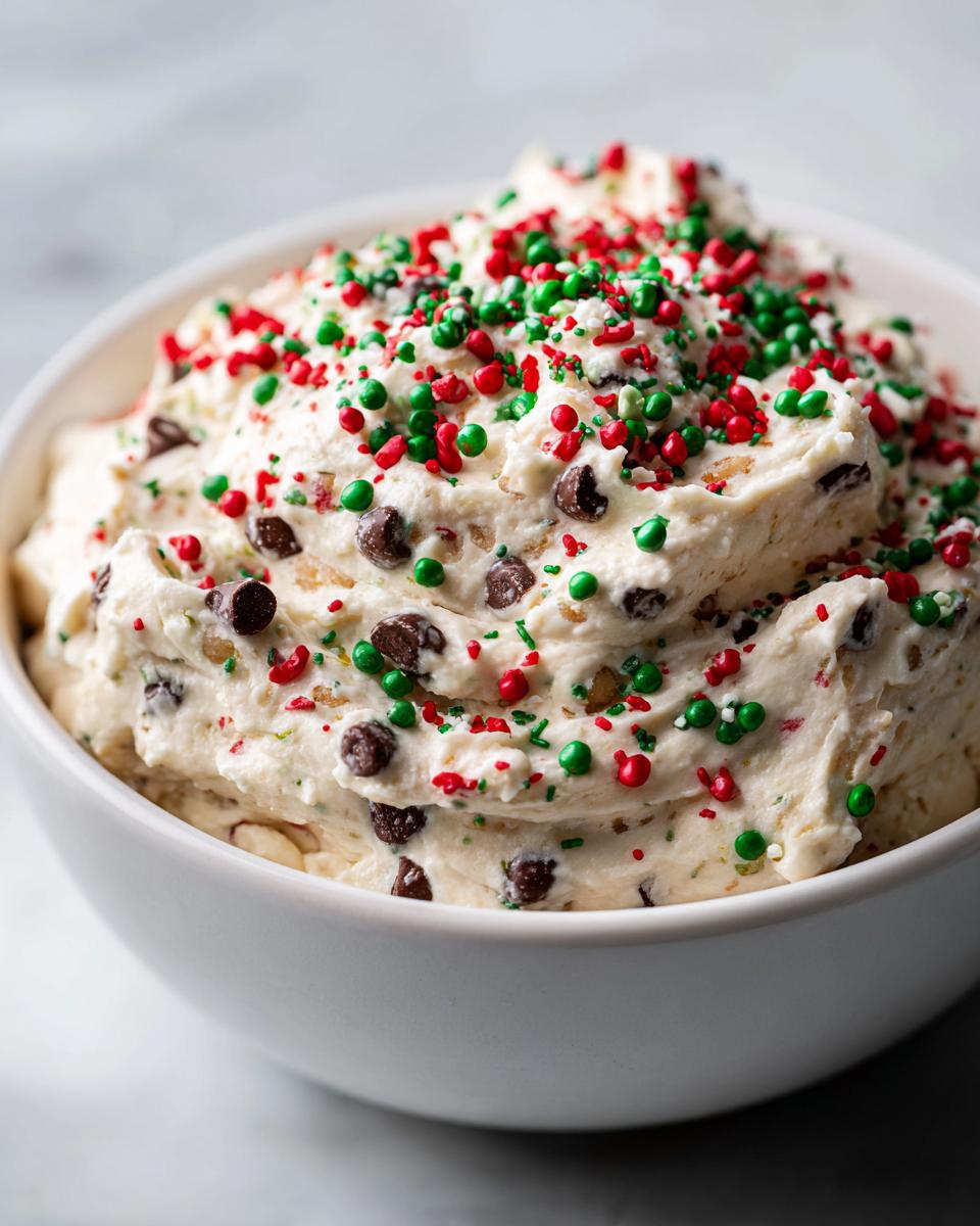 Amazing 10 Minute Holiday Cookie Dough Dip 6 Holiday Cookie Dough Dip - detail 2