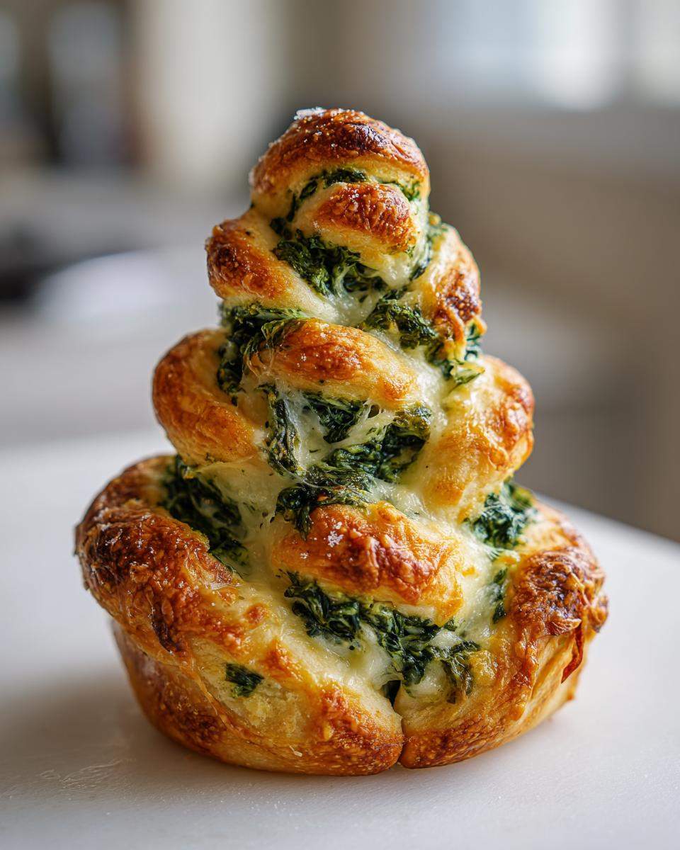 Amazing Holiday Tree Spinach Dip Breadsticks 1 4 Holiday Tree Spinach Dip Breadsticks - detail 1