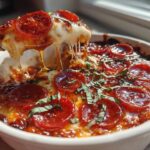 Hot Honey Pepperoni Pizza Dip