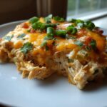 Keto Creamy Chicken Enchilada Casserole