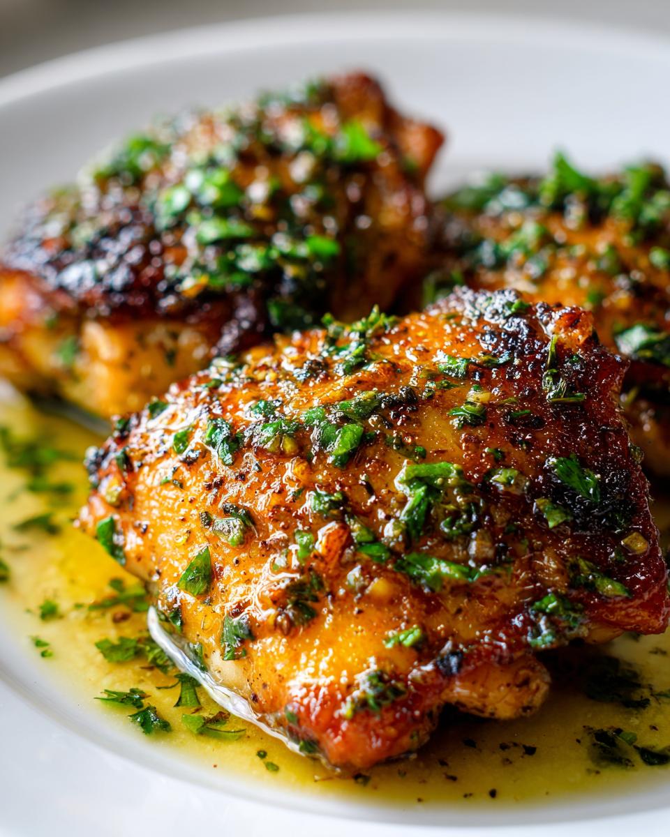 Keto Garlic Butter Chicken Thighs - 40g Protein​ - detail 1