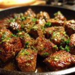 Keto Garlic Butter Steak Bites (5 Minute)