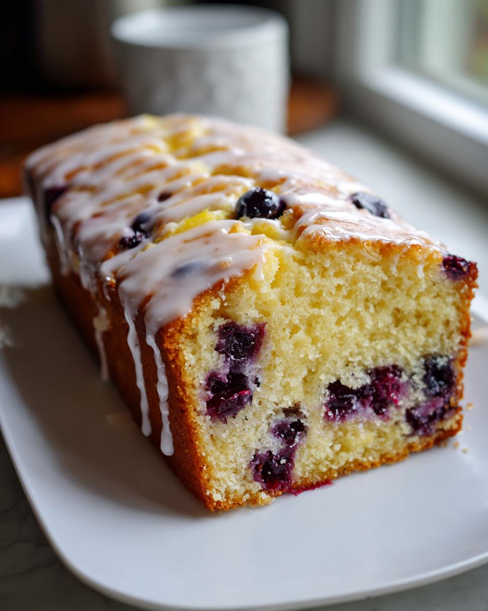 Lemon Blueberry Sheet Cake - detail 1