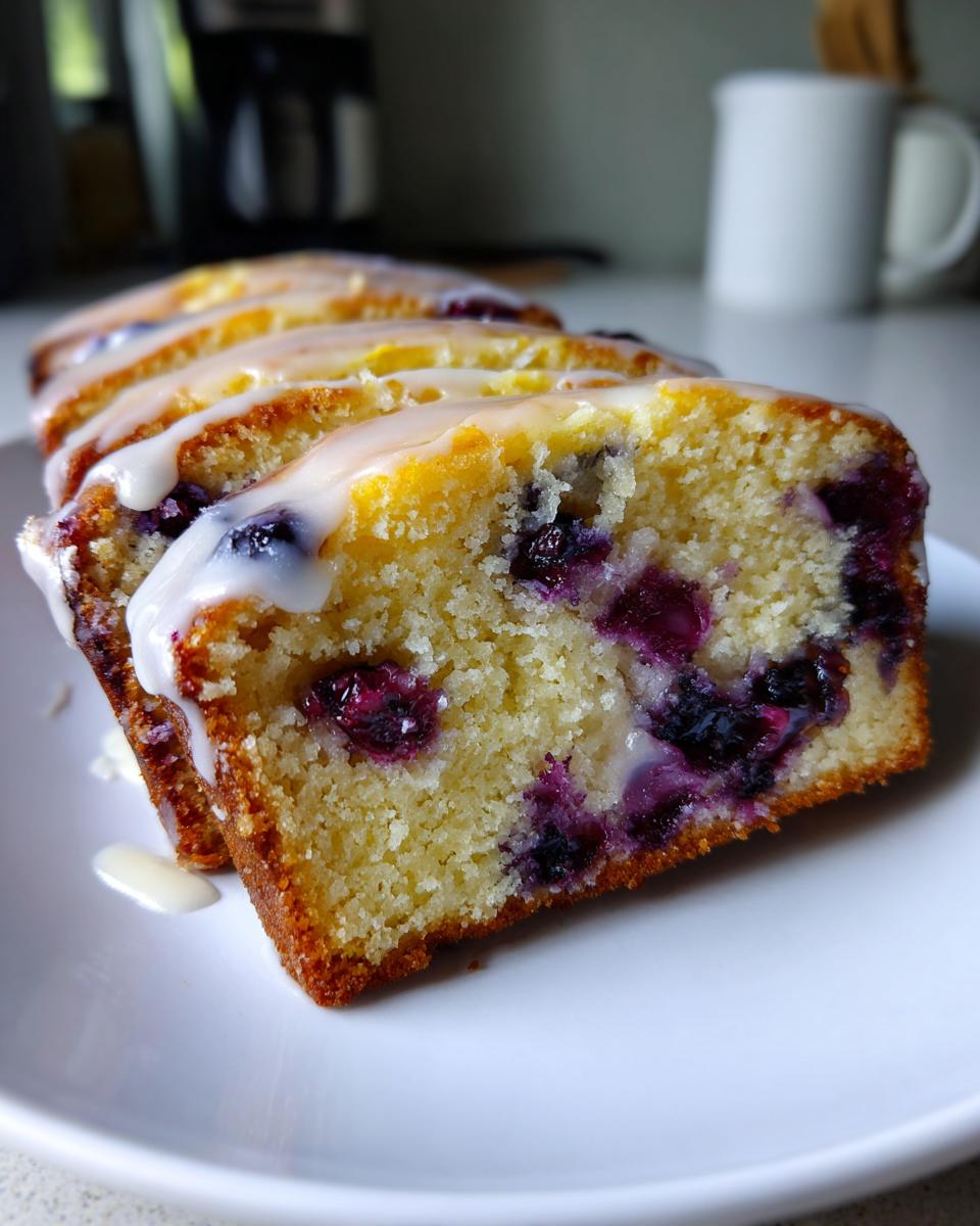 Lemon Blueberry Sheet Cake - detail 2