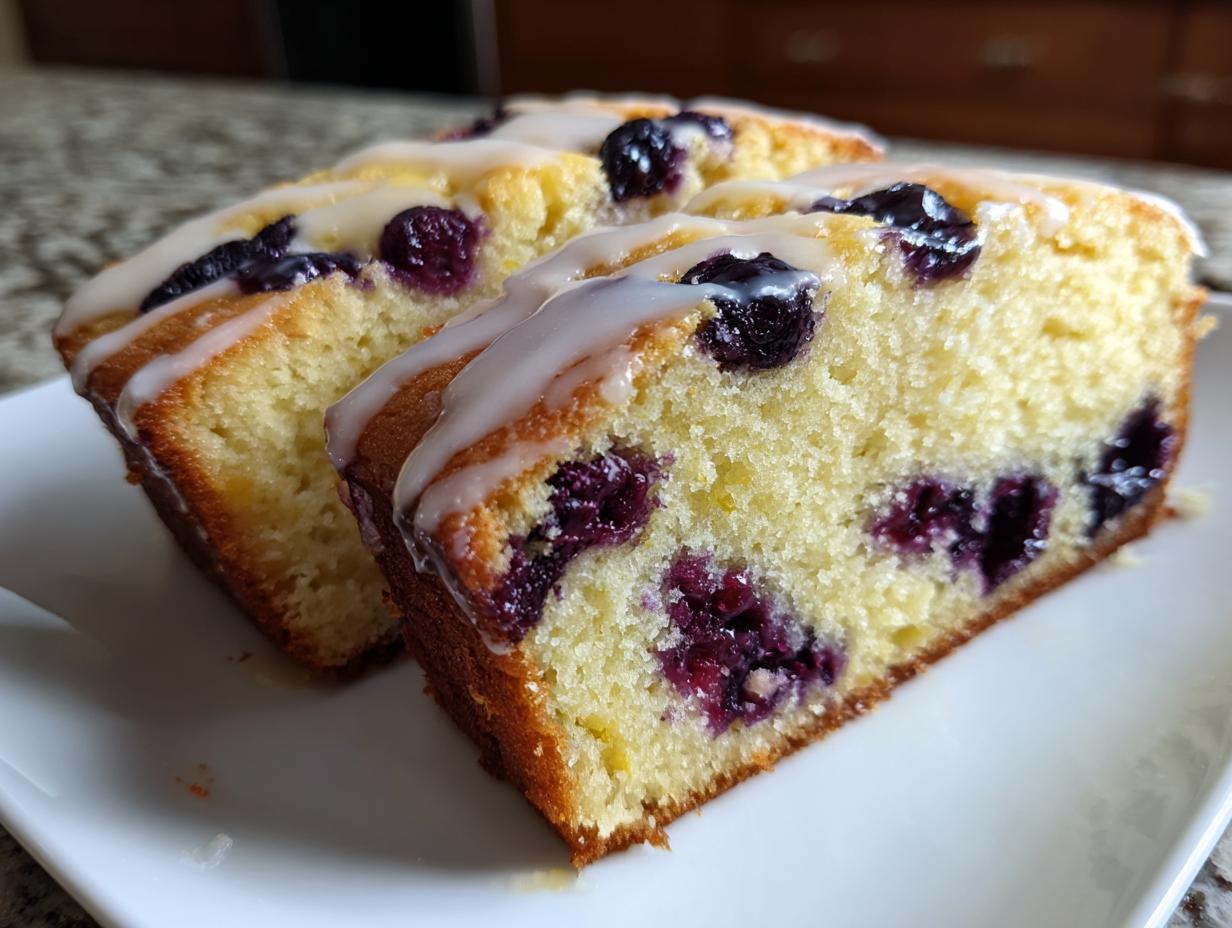 Joyful Lemon Blueberry Sheet Cake 1
