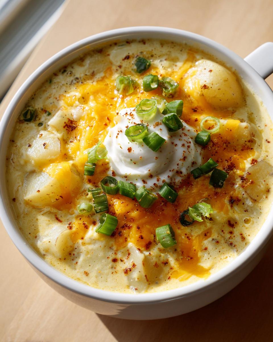 Loaded Baked Potato Soup (Better Than Restaurant) - detail 1