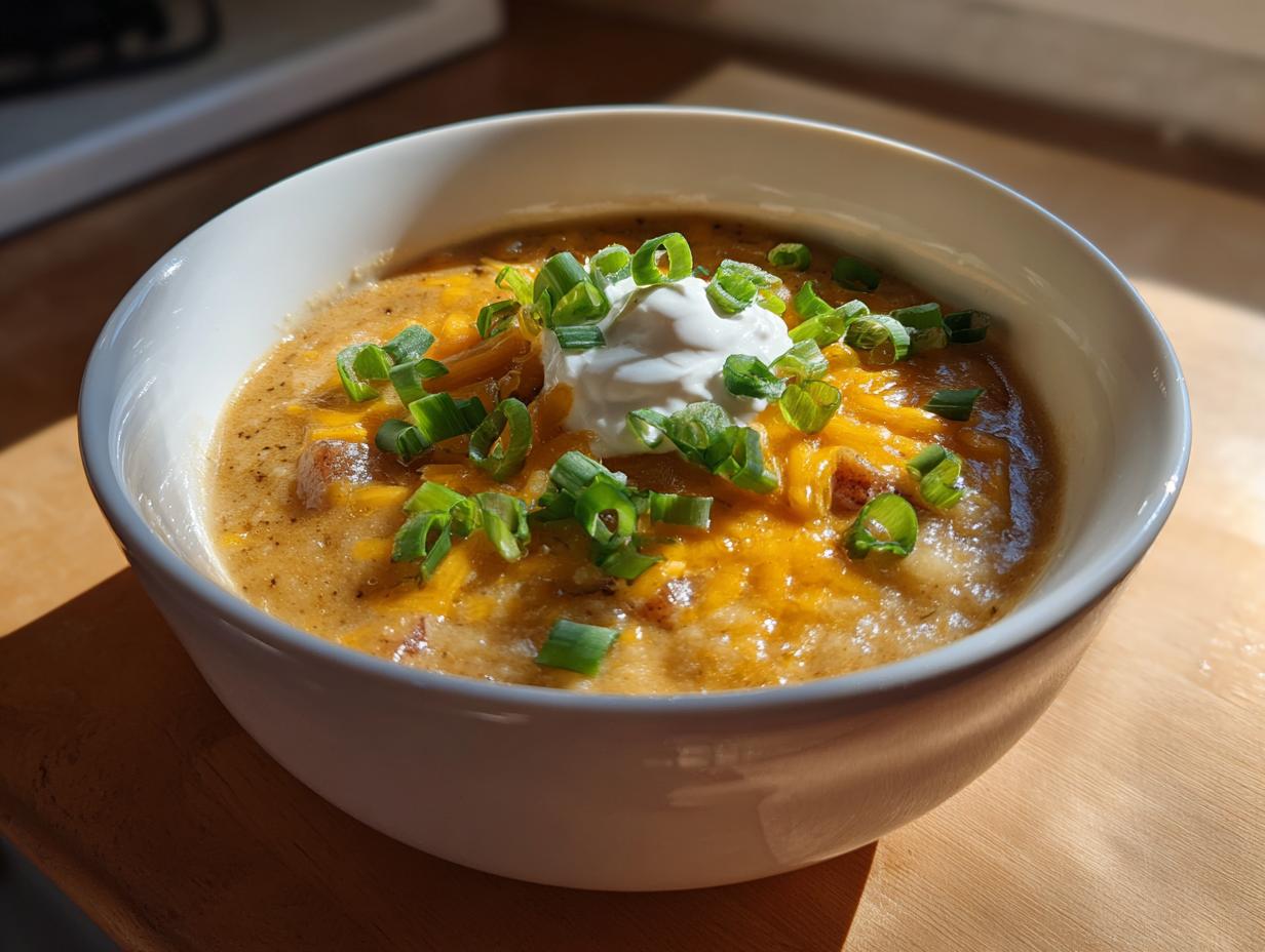 Loaded Baked Potato Soup: 1 Amazing Bowl