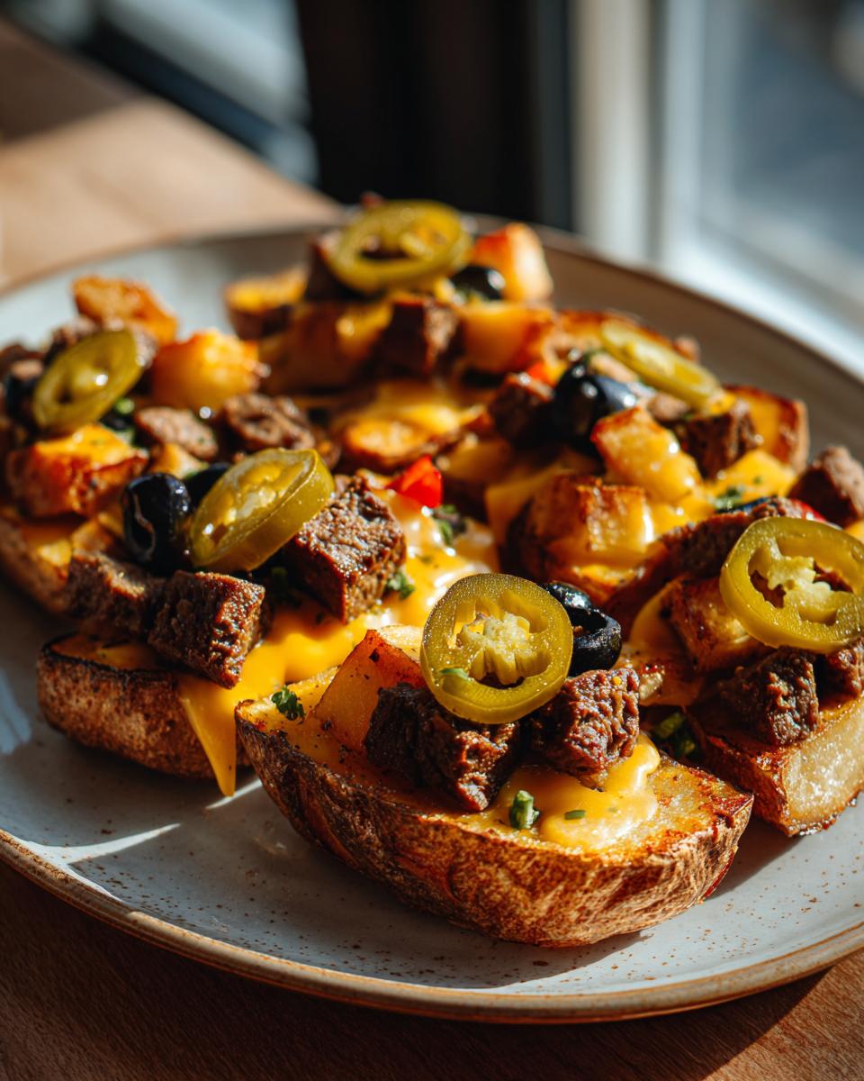 Loaded Potato Wedges - detail 1