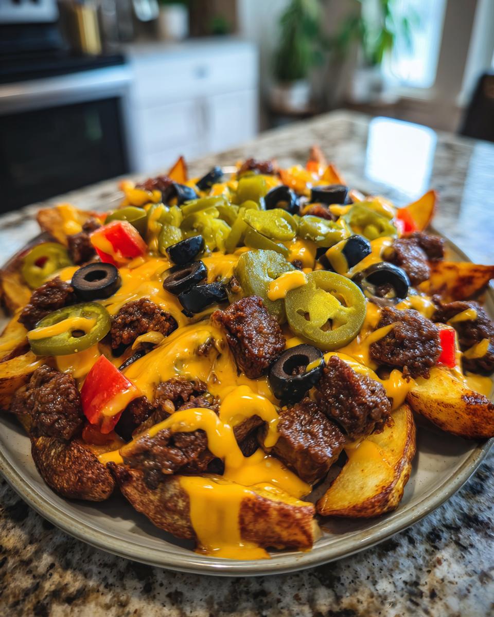 Loaded Potato Wedges - detail 2