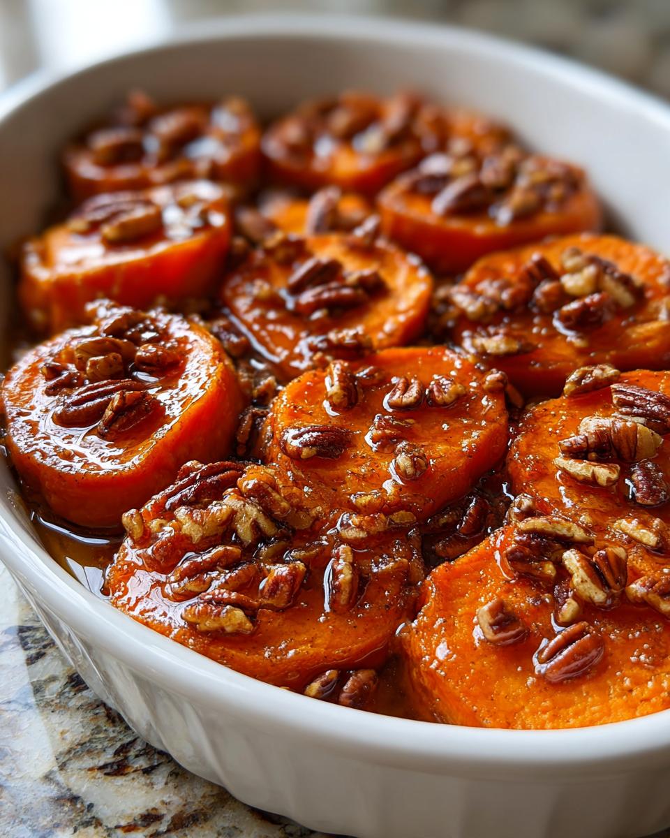 Amazing Maple Bourbon Glazed Sweet Potatoes 5 Maple Bourbon Glazed Sweet Potatoes - detail 2
