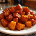 Maple Brown Sugar Roasted Sweet Potatoes