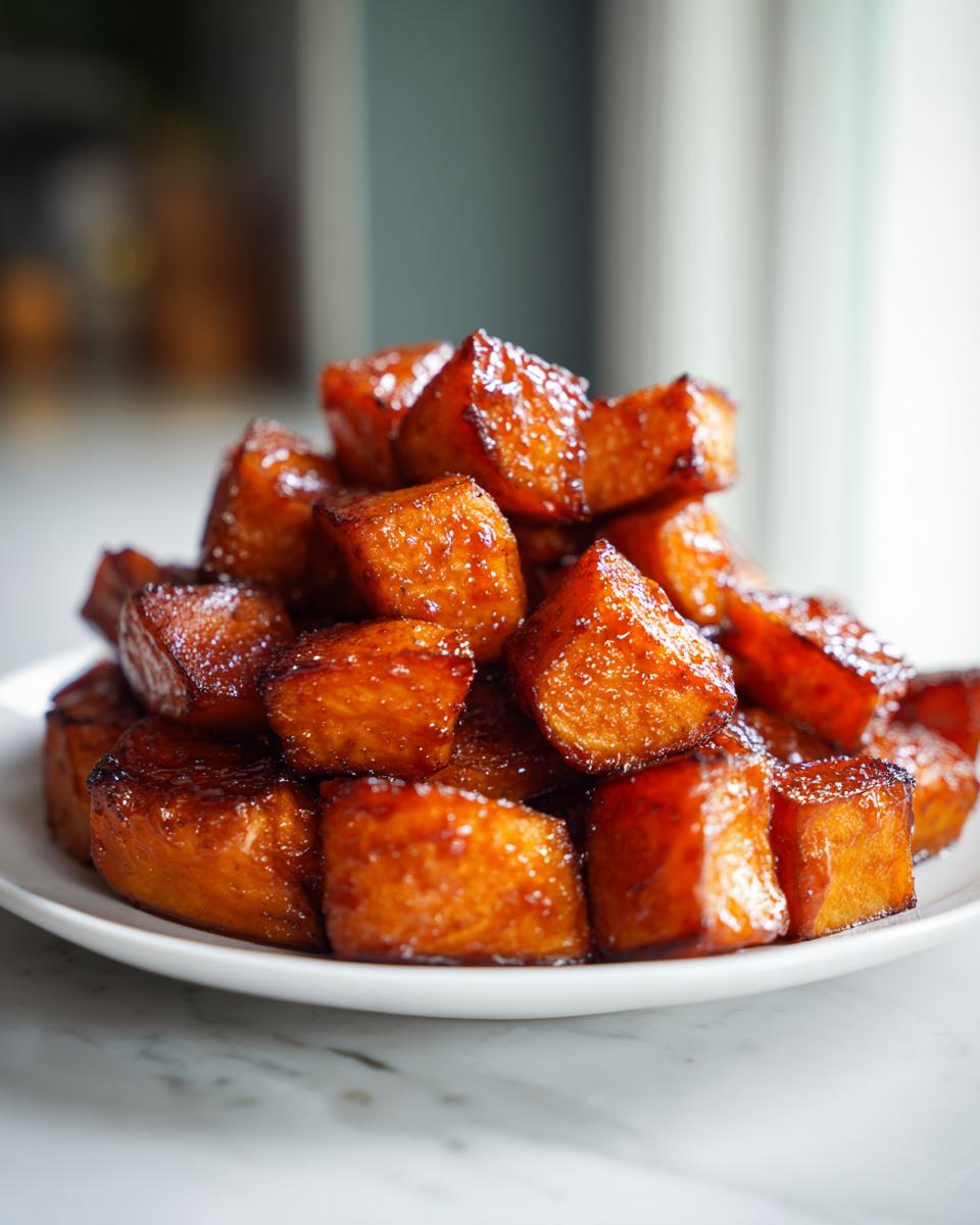 Maple Brown Sugar Roasted Sweet Potatoes - detail 2