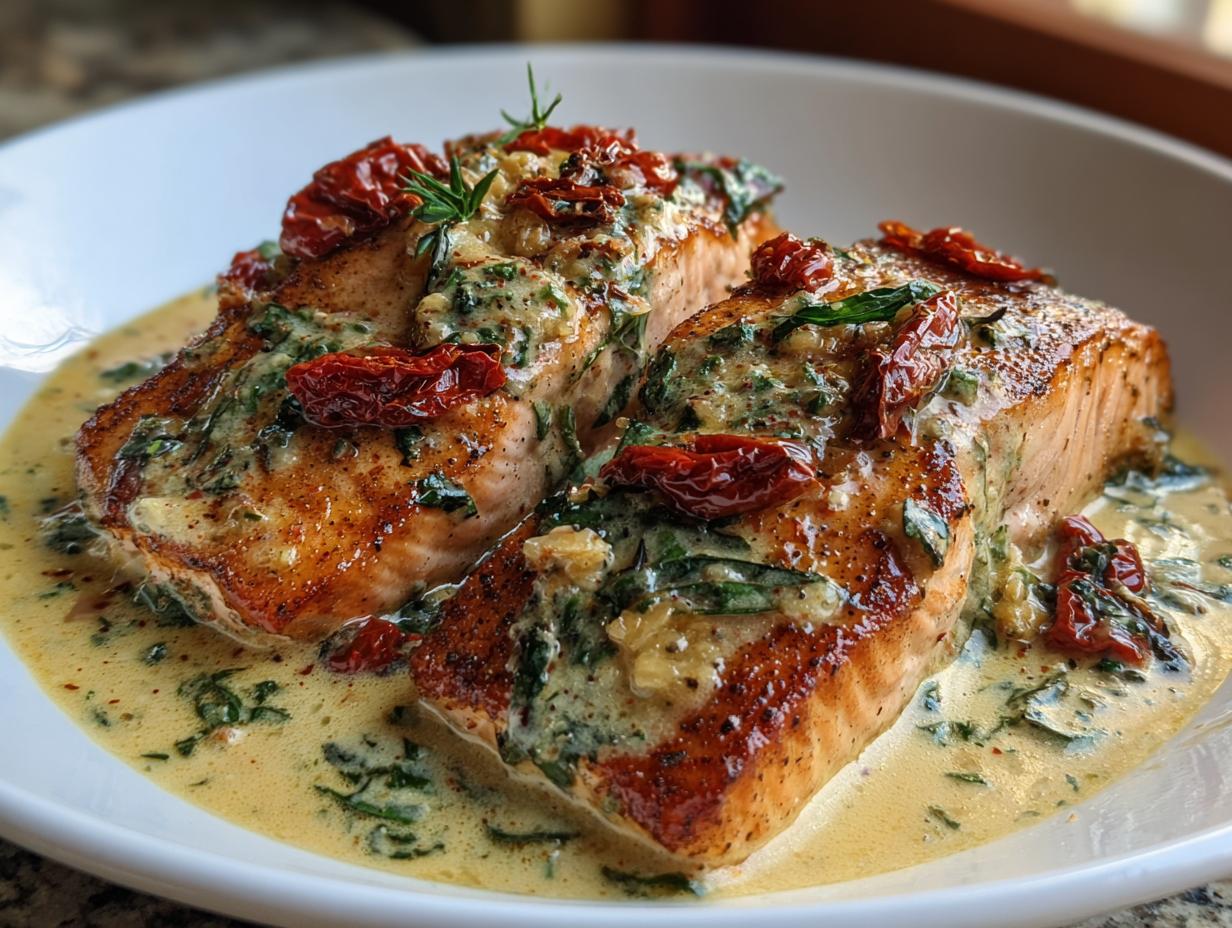 Marry Me Garlic Butter Salmon: 35 Min Magic