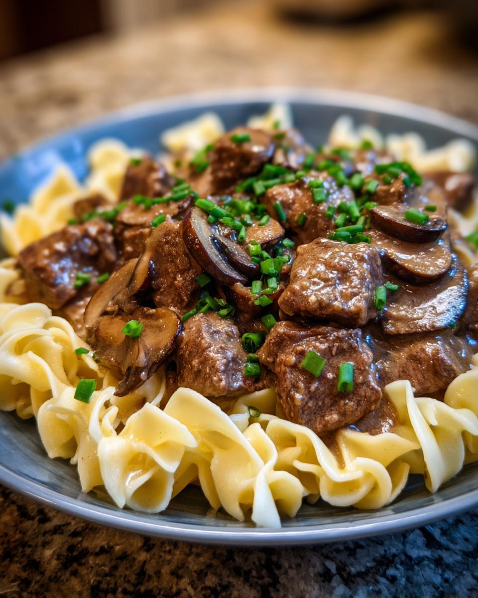 Melt-In-Your-Mouth Beef Stroganoff - detail 1