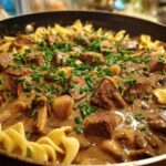 Melt-In-Your-Mouth Beef Stroganoff