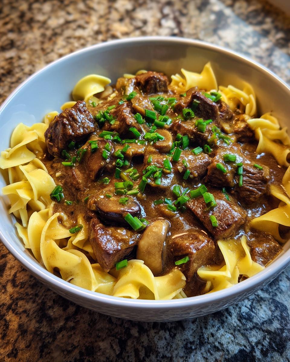 Melt-In-Your-Mouth Beef Stroganoff - detail 2