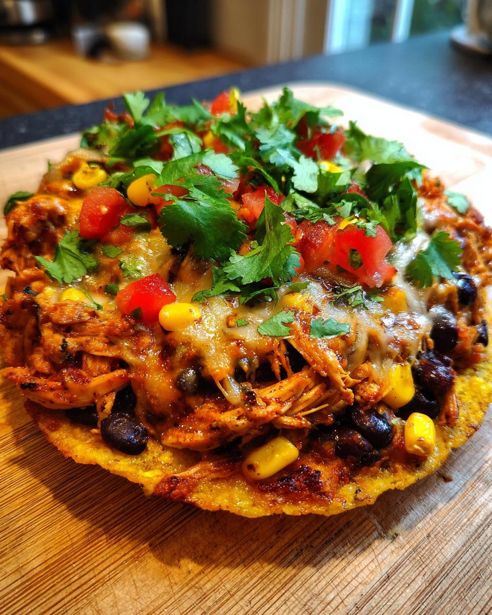 Mexican Rotisserie Chicken Tostadas - detail 1