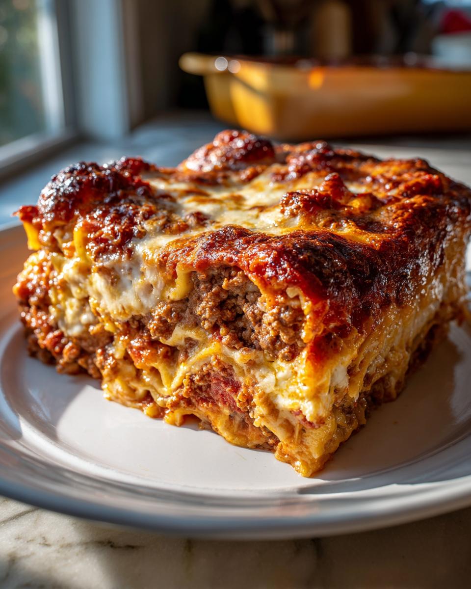 Million Dollar Spaghetti Casserole (Cheesy Twist) - detail 1