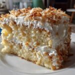 Moist Pineapple Coconut Cake