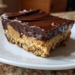 No-Bake Chocolate Peanut Butter Bars