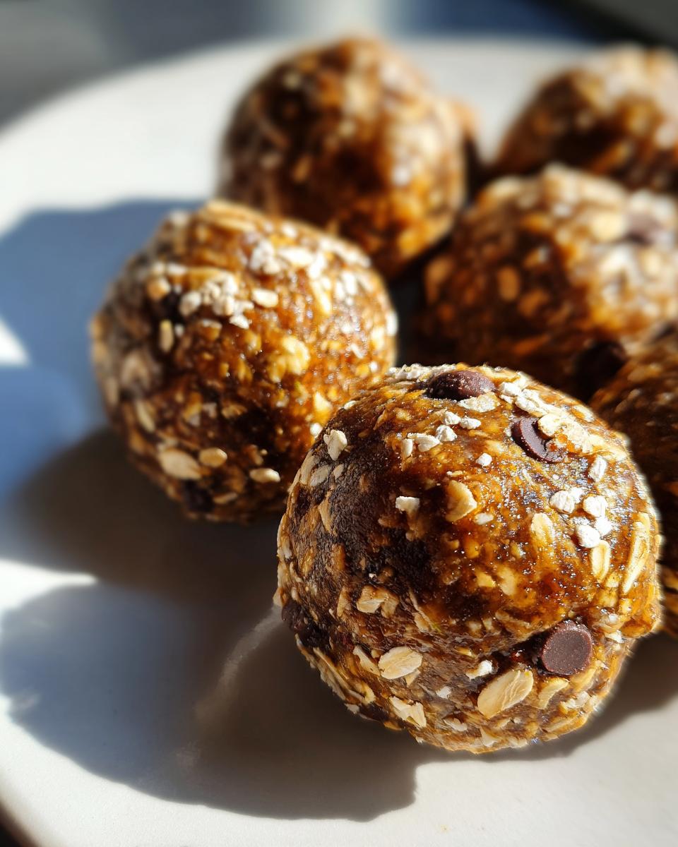 No-Bake Peanut Butter Energy Balls - detail 2