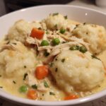 Nostalgic Creamy Chicken And Dumplings