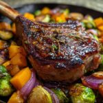 One-Pan Maple Dijon Beef Chops