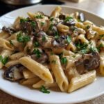 One-Pot Creamy Mushroom Pasta