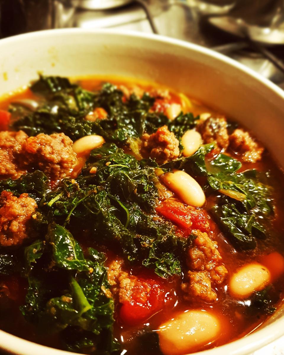 Failproof 1 One-Pot Sausage And White Bean Stew 5 One-Pot Sausage And White Bean Stew - detail 2