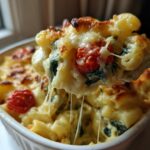 Ooey-Gooey Baked Feta Mac And Cheese