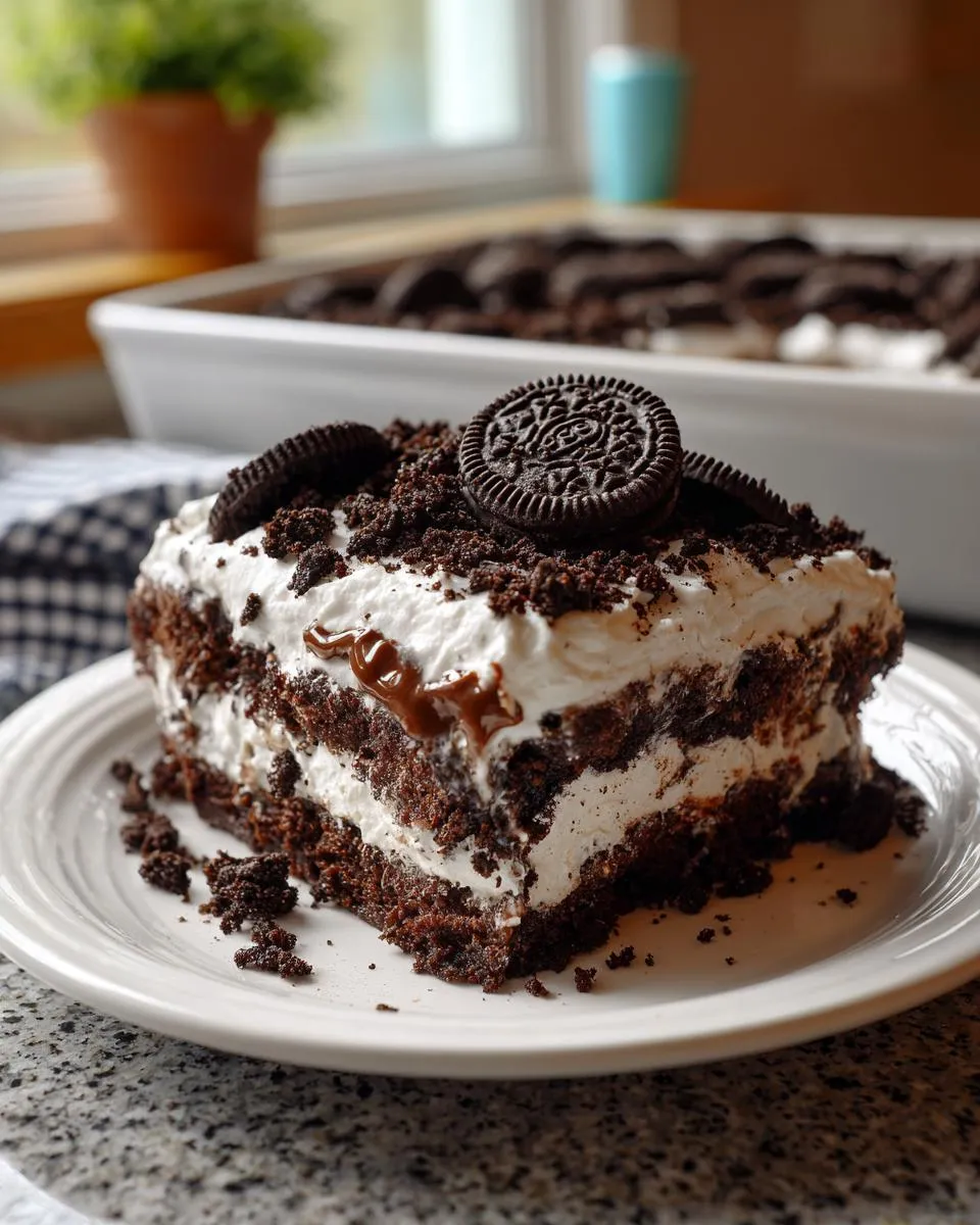 Amazing Oreo Dump Cake in 35 minutes 4 Oreo Dump Cake - detail 1