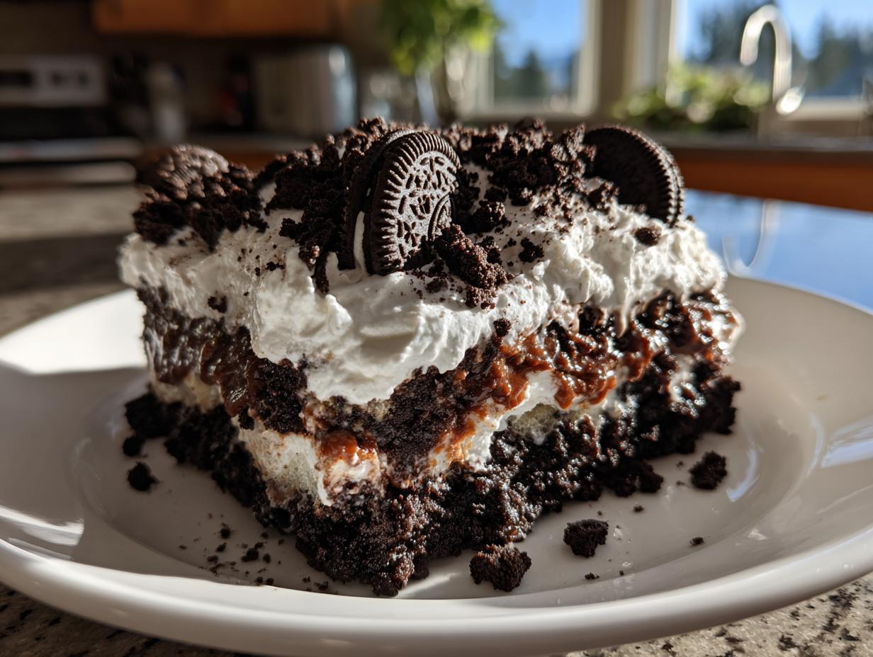 Amazing Oreo Dump Cake in 35 minutes