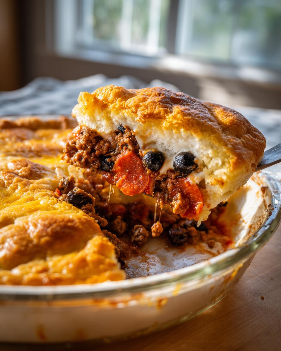 Pizza Pot Pie - detail 1